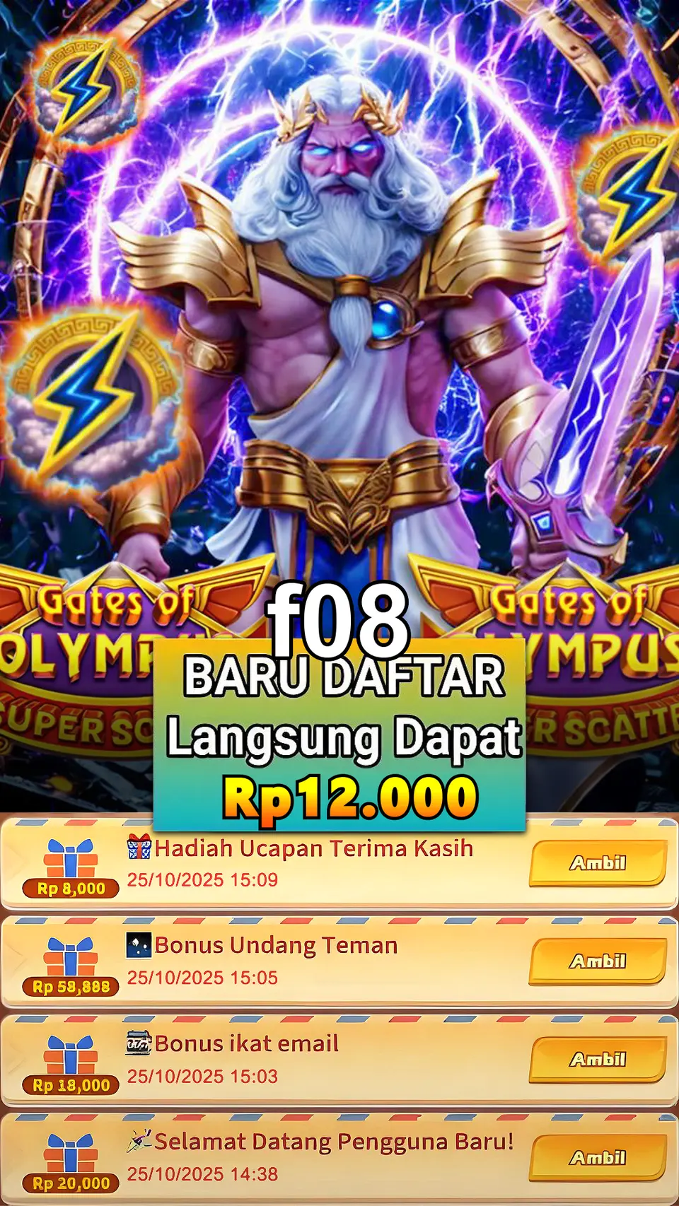 f08 Masuk